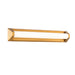 Modern Forms WS-1527 Swale 1-lt 27" LED Vanity Light - Aged Brass