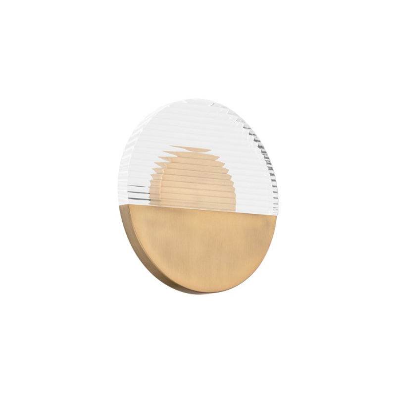 dweLED WS-25410 Crescent 1-lt 10" LED Wall Sconce