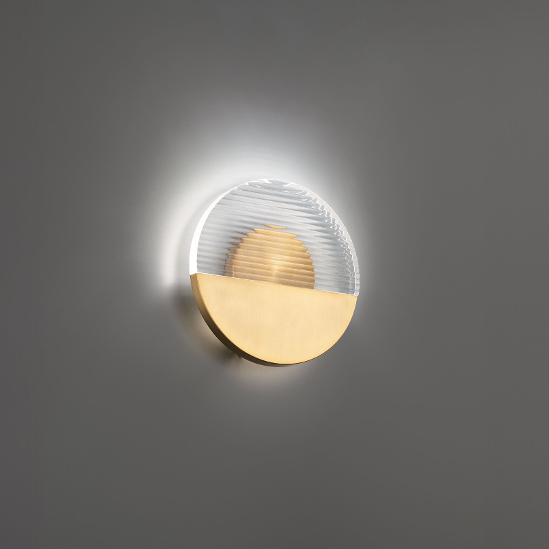 dweLED WS-25410 Crescent 1-lt 10" LED Wall Sconce