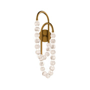 Modern Forms WS-50427 Parel 27" Tall LED Wall Sconce-Aged Brass