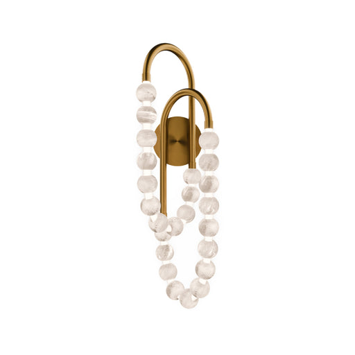Modern Forms WS-50427 Parel 27" Tall LED Wall Sconce-Aged Brass
