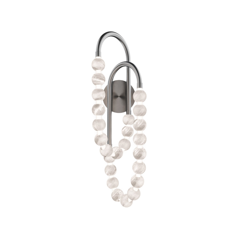 Modern Forms WS-50427 Parel 27" Tall LED Wall Sconce-Antique Nickel