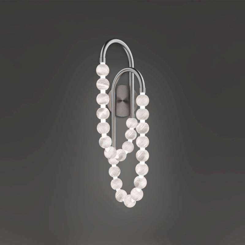 Modern Forms WS-50427 Parel 27" Tall LED Wall Sconce-Antique Nickel
