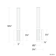 Modern Forms WS-50518 Ribeye 19" Tall LED Wall Sconce