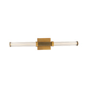 Modern Forms WS-50528 Ribeye 2-lt 28" LED Wall Sconce - Aged Brass