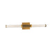 Modern Forms WS-50528 Ribeye 2-lt 28" LED Wall Sconce - Aged Brass
