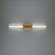 Modern Forms WS-50528 Ribeye 2-lt 28" LED Wall Sconce - Aged Brass