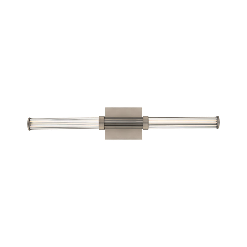 Modern Forms WS-50528 Ribeye 2-lt 28" LED Wall Sconce - Brushed Nickel