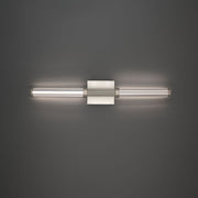Modern Forms WS-50528 Ribeye 2-lt 28" LED Wall Sconce - Brushed Nickel