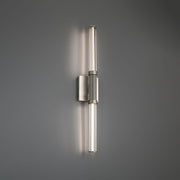 Modern Forms WS-50528 Ribeye 2-lt 28" LED Wall Sconce - Brushed Nickel