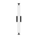 dweLED WS-51532 Straitaway 1-lt 32" LED Bath & Wall Sconce - Black