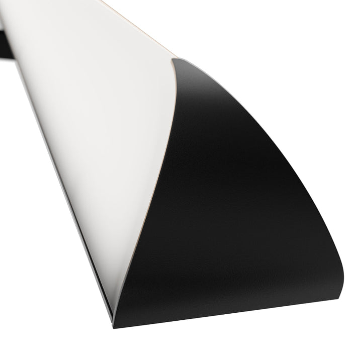 dweLED WS-51532 Straitaway 1-lt 32" LED Bath & Wall Sconce - Black