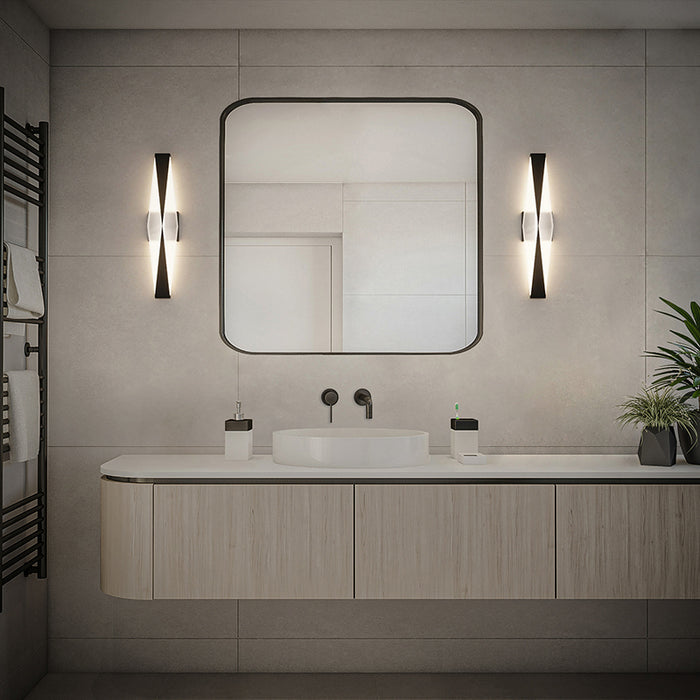 dweLED WS-59324 Enigmatic 1-lt 24" LED Wall Sconce