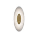 dweLED WS-67514 Orbix 1-lt 6" LED Wall Sconce - Aged Brass