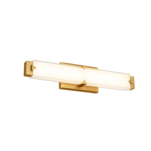 Modern Forms WS-7520 Carlisle 20" Tall LED Wall Sconce,  Aged Brass