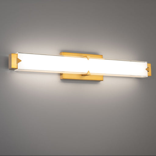 Modern Forms WS-7537 Carlisle 37" LED Wall Sconce, Aged Brass