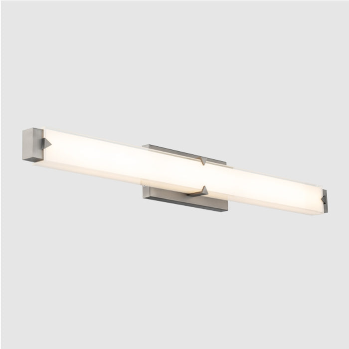 Modern Forms WS-7537 Carlisle 37" LED Wall Sconce, Brushed Nickel