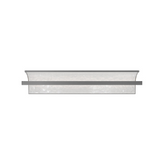 dweLED WS-79534 Shard 1-lt 34" LED Vanity - Brushed Nickel