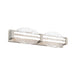 Modern Forms WS-8524 Deco 2-lt 24" LED Vanity Light - Brushed Nickel