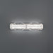 Modern Forms WS-8524 Deco 2-lt 24" LED Vanity Light - Brushed Nickel
