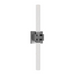 dweLED WS-85524 Ripple 2-lt 24" Tall LED Vanity - Brushed Nickel