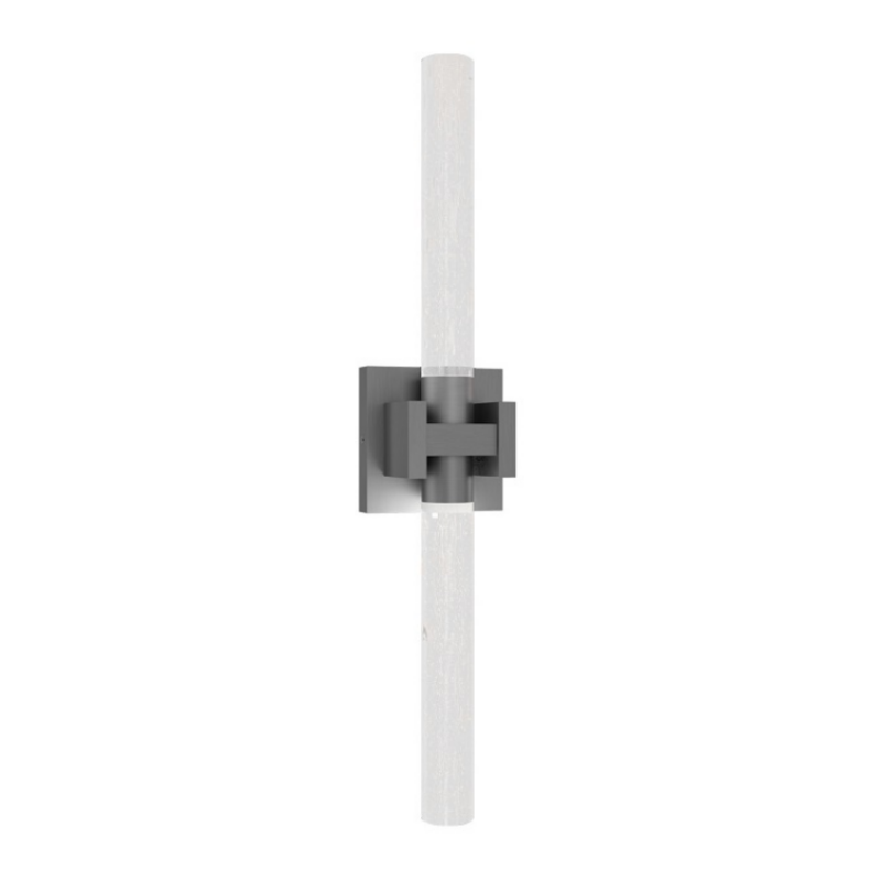 dweLED WS-85532 Ripple 2-lt 32" Tall LED Vanity - Brushed Nickel