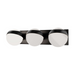 dweLED WS-87520 Tripoli 3-lt 20" LED Vanity - Black