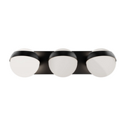 dweLED WS-87520 Tripoli 3-lt 20" LED Vanity - Black
