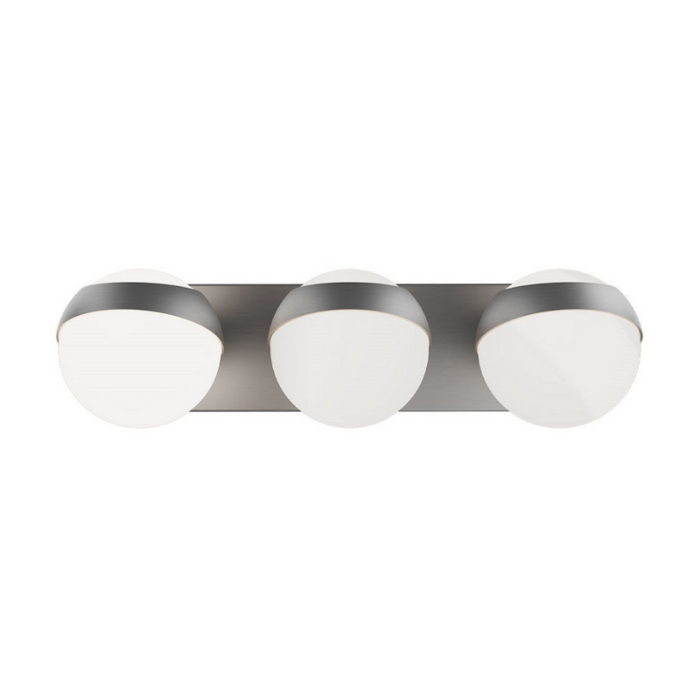 dweLED WS-87520 Tripoli 3-lt 20" LED Vanity - Brushed Nickel
