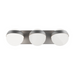 dweLED WS-87520 Tripoli 3-lt 20" LED Vanity - Brushed Nickel