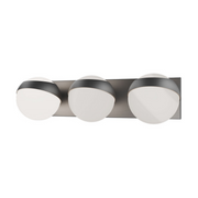 dweLED WS-87520 Tripoli 3-lt 20" LED Vanity - Brushed Nickel