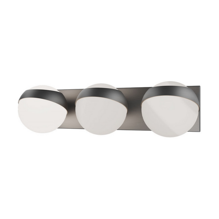 dweLED WS-87520 Tripoli 3-lt 20" LED Vanity - Brushed Nickel