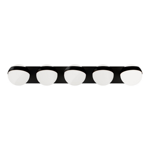 dweLED WS-87533 Tripoli 5-lt 33" LED Vanity - Black