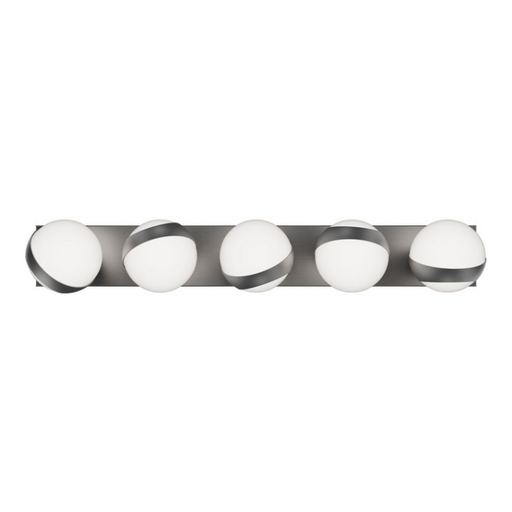 dweLED WS-87533 Tripoli 5-lt 33" LED Vanity - Brushed Nickel