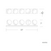 dweLED WS-87533 Tripoli 5-lt 33" LED Vanity