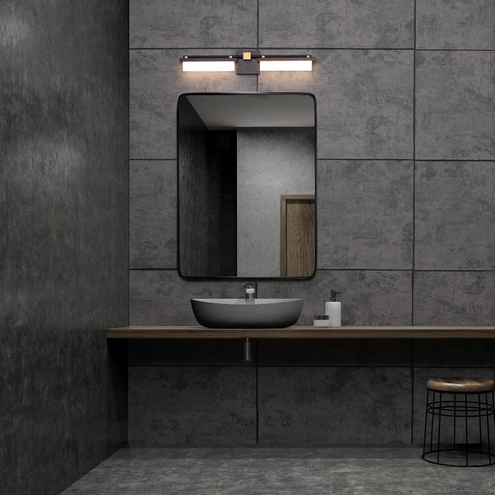 dweLED WS-91427 Two Fold 2-lt 27" LED Bath Vanity