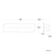 Modern Forms WS-92518 Taffeta 18" Tall LED Wall Sconce