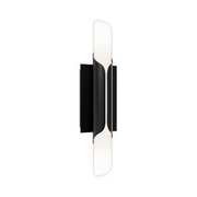 dweLED WS-95518 Wrappe 1-lt 18" Tall LED Wall Sconce - Black