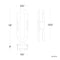 Modern Forms WS-98318 Toulouse 18" Tall LED Bath Light