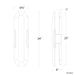Modern Forms WS-98324 Toulouse 1-lt 24" Tall LED Wall Sconce