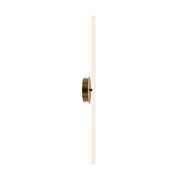 dweLED WS-99527 Lanky 1-lt 28" Tall LED Wall Sconce - Aged Brass