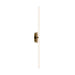 dweLED WS-99527 Lanky 1-lt 28" Tall LED Wall Sconce - Aged Brass