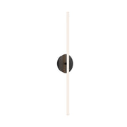 dweLED WS-99527 Lanky 1-lt 28" Tall LED Wall Sconce - Black