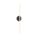 dweLED WS-99527 Lanky 1-lt 28" Tall LED Wall Sconce - Black