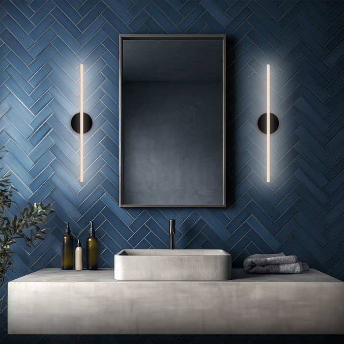 dweLED WS-99527 Lanky 1-lt 28" Tall LED Wall Sconce