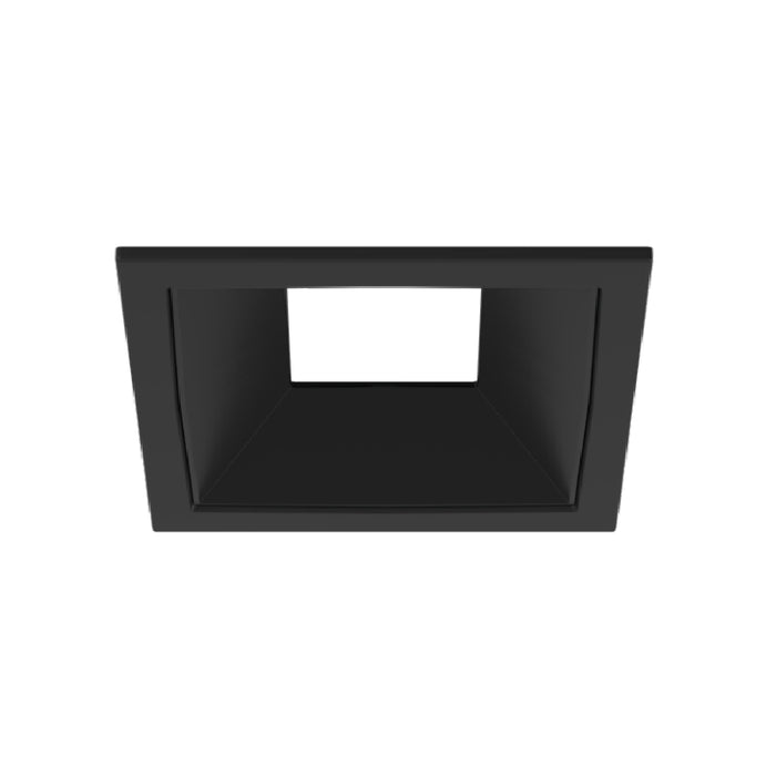 CSL WS-AIC-1 Whisper Flex LED Square Adjustable Trim - Black Trim/Black Reflector