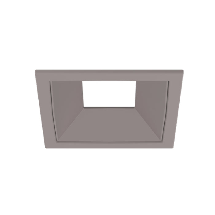 CSL WS-AIC-1 Whisper Flex LED Square Adjustable Trim - Champagne Trim/Champagne Reflector
