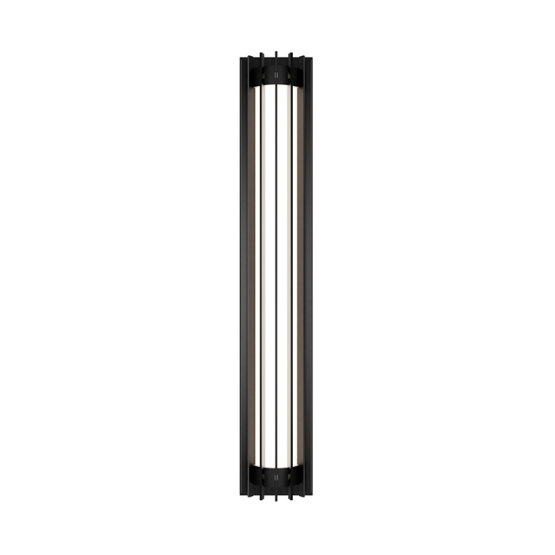 dweLED WS-W17524 Moline 1-lt 24" Tall LED Outdoor Wall Sconce - Black