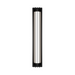 dweLED WS-W17524 Moline 1-lt 24" Tall LED Outdoor Wall Sconce - Black