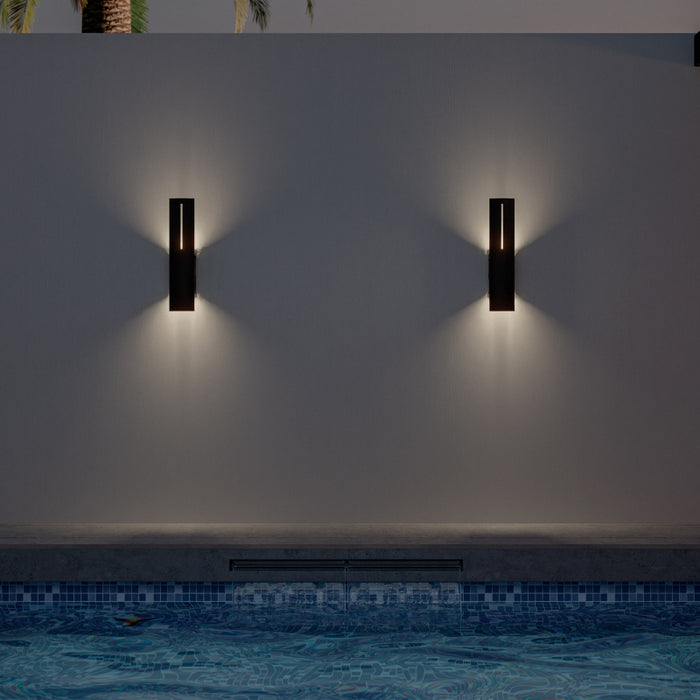 Modern Forms WS-W22320 Aegis 20" Tall LED Outdoor Wall Sconce